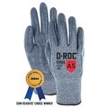 Magid DROC GPD487 Hyperon 13Gauge RepTek Grip Silicone Palm Coated Work GloveCut Level A5 GPD487-12